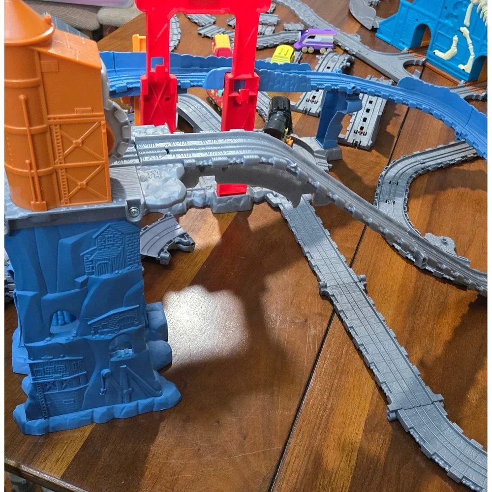 Thomas & Friends Fold & Go Playset Lot + Extra Track